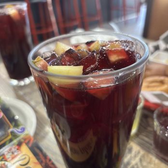 Inca Fusion Peruvian Restaurant - Best tea ever! They boil it all together, made of purple corn, pineapple, lime juice, clove and cinnamon. - Desserts Near Me - Avondale, Arizona