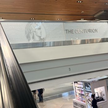 The Centurion Lounge - Front logo/entrance. - Airport Lounges Near Me - Denver, Colorado The Centurion Lounge - Front logo/entrance. - Airport Lounges Near Me - Denver, Colorado