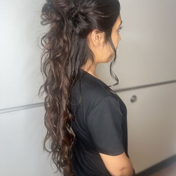 Boujee B Aesthetics - Styled half updo - Waxing Near Me - Coldspring, Texas
