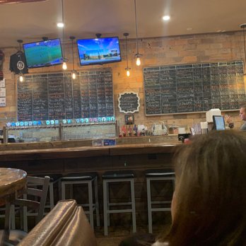 Jonny B's Brickhouse - Beer taps and beer menu on chalkboard - Pizza Near Me - Jamestown, North Dakota Jonny B's Brickhouse - Beer taps and beer menu on chalkboard - Pizza Near Me - Jamestown, North Dakota