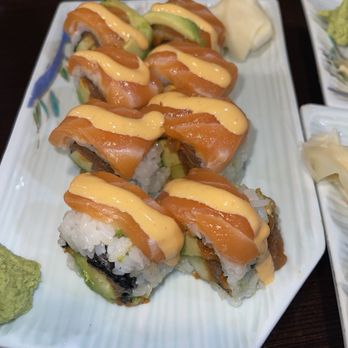 Sushi Teri - Orange Dragon Roll - Japanese Near Me - Goleta, California Sushi Teri - Orange Dragon Roll - Japanese Near Me - Goleta, California