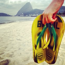 Praia do Flamengo - #havaianas