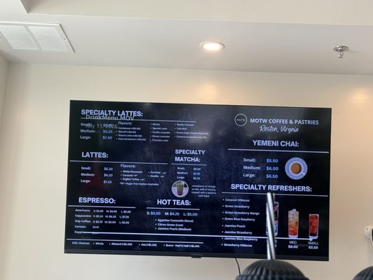 Menu photo 2 MOTW Coffee & Pastries Reston, VA Menu photo 2 MOTW Coffee & Pastries Reston, VA