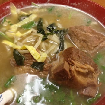 101 Noodle Express - Pork sparerib noodle soup - Chinese Near Me - Alhambra, California