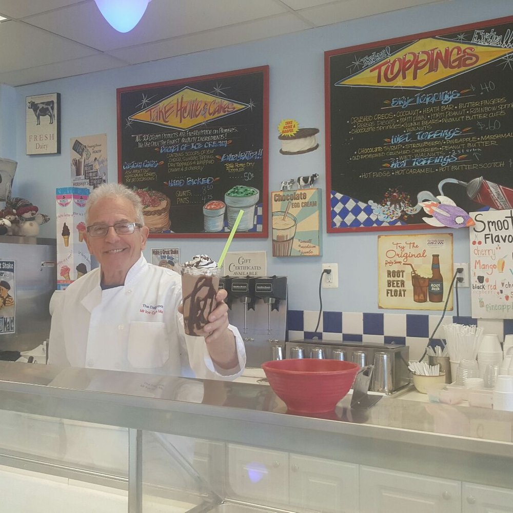Daily Scoop - Owner with my delicious coffee drink! - Ice Cream & Frozen Yogurt Near Me - Pasadena, Maryland