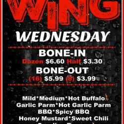Steiner's General Store - Our Wednesday special is $.55 wings! Variety of sauces. Bone-in or Bone-out available!