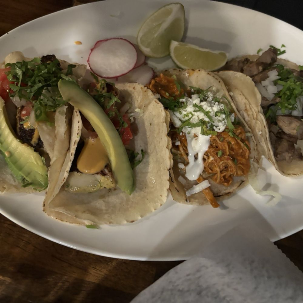 El Sol Restaurant & Tequileria - Tacos (tinga, pescado, and one other one) - Mexican Near Me - Washington, DC, District of Columbia