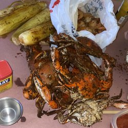 Capt Dick's Crabs Galore - Large crabs for $89 a dozen and some corn. So delicious!!!