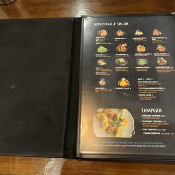 Sushi On - Inside of menu~ (April 2024) - Japanese Near Me - Burnaby, British Columbia