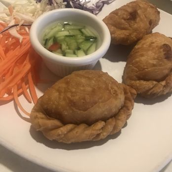 Nara Thai - Chicken Curry Puff - Thai Near Me - Cypress, Texas Nara Thai - Chicken Curry Puff - Thai Near Me - Cypress, Texas