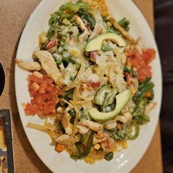 Los Compadres Mexican Restaurant - My wife's favorite is Chicken Stir Fry . Huge portions too , plenty to take home for a second meal . A picture is worth a thousand words !