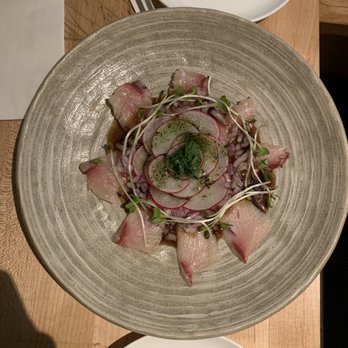 IPPUDO 5th Avenue - Yellowtail fish appetizer? Don't remember and they don't post the menu so I can't check - Ramen Near Me - New York, New York