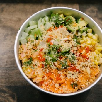 Moshi Moshi - Spicy Volcano Poke Bowl - Sushi Bars Near Me - Long Beach, New York Moshi Moshi - Spicy Volcano Poke Bowl - Sushi Bars Near Me - Long Beach, New York