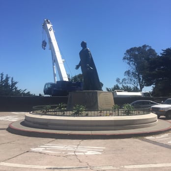 Coit Tower - Statue of Giancarlo Mori - Landmarks & Historical Buildings Near Me - San Francisco, California