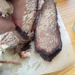 Rollin' Smoke BBQ Pit - Brisket they said
