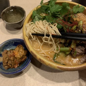YUJI Ramen Brooklyn - Tunakotsu with a side of uni. - Ramen Near Me - Brooklyn, New York YUJI Ramen Brooklyn - Tunakotsu with a side of uni. - Ramen Near Me - Brooklyn, New York