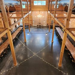 From the upstairs loft inside the Stables at Forevermore Farm