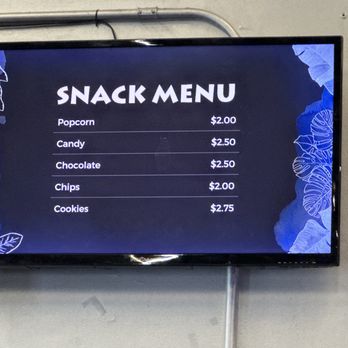 iTrampoline - Snack menu boards - Trampoline Parks Near Me - Waipahu, Hawaii