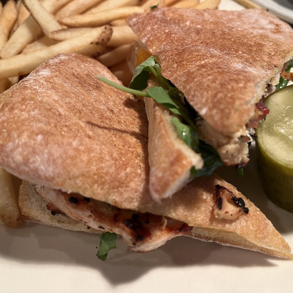 Two Stones Pub - Chicken pesto sandwich - Pubs Near Me - Hockessin, Delaware Two Stones Pub - Chicken pesto sandwich - Pubs Near Me - Hockessin, Delaware