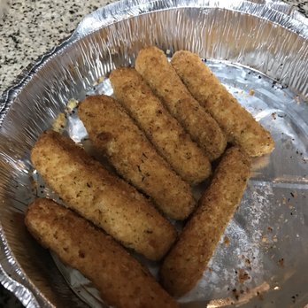 Antonio Pizza - Mozzarella sticks , look good till we bit into it. - Pizza Near Me - Riverside, California