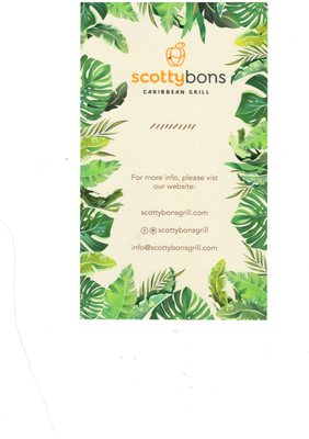 Menu photo 4 Scotty Bons Caribbean Grill Scarborough, ON