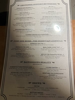 Menu photo 2 Alter Bar Scranton, PA