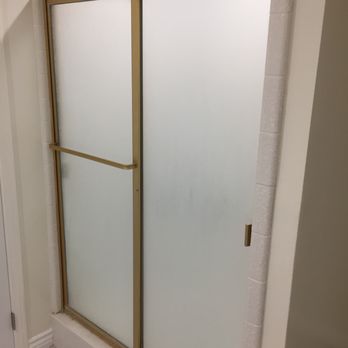 Exquisite Shower Doors - Before... - Glass & Mirrors Near Me - Corona, California