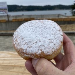 Guava filled Bismarck Guava filled Bismarck