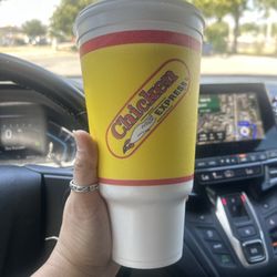 Chicken Express - Biggest sweet tea ever