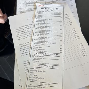 Sbicca Del Mar - menu - Wine Bars Near Me - Del Mar, California