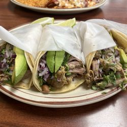 Oct. 7, 2025 carnitas grande tacos