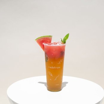 Redstraw - Watermelon mojito - Bubble Tea Near Me - Los Angeles, California