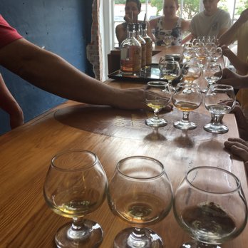 Outer Banks Distilling - Tasting flight - Distilleries Near Me - Manteo, North Carolina Outer Banks Distilling - Tasting flight - Distilleries Near Me - Manteo, North Carolina