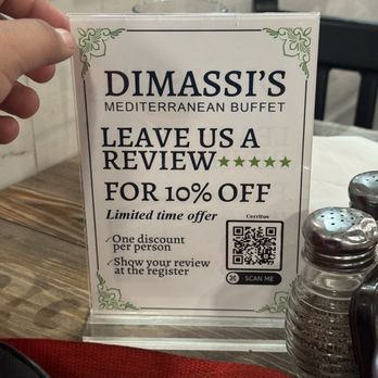 Dimassi's Mediterranean Buffet - Found on all tables - Mediterranean Near Me - Cerritos, California Dimassi's Mediterranean Buffet - Found on all tables - Mediterranean Near Me - Cerritos, California
