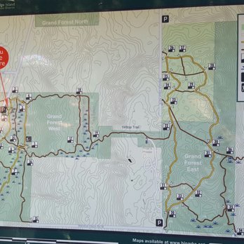 Grand Forest - The map - Hiking Near Me - Bainbridge Island, Washington