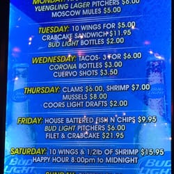 Grotto Pub - Daily Specials