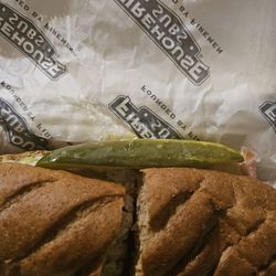 Firehouse Subs - The Italian sub sandwich was really good. The pickle was nasty.