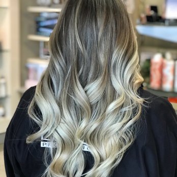Coiffure Nu - Blond balayage - Hair Salons Near Me - Gatineau, Quebec