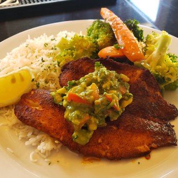 Z Cafe & Bar - Blackened tilipia entree - Bars Near Me - Oakland, California Z Cafe & Bar - Blackened tilipia entree - Bars Near Me - Oakland, California