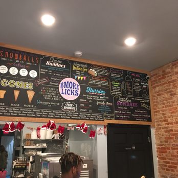 Bmore Licks - Menu - Ice Cream & Frozen Yogurt Near Me - Baltimore, Maryland