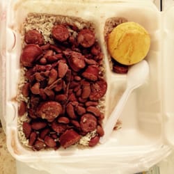 Duck N - Red beans and rice.