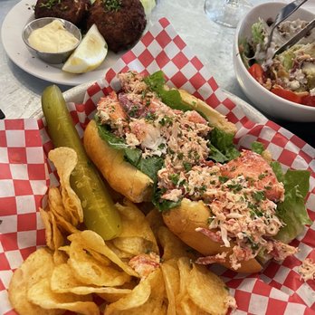 Martini's - Maine Lobster Roll - Seafood Near Me - Fredericksburg, Texas Martini's - Maine Lobster Roll - Seafood Near Me - Fredericksburg, Texas