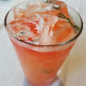 Coco Palm Restaurant - Passion Fruit Mocktail ($6). Not bad at all. - Cuban Near Me - Pomona, California