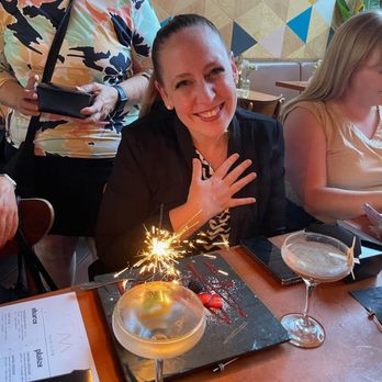 Madison - Celebrating my birthday! Loved the sparkeler on top! - Italian Near Me - San Diego, California
