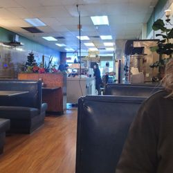Looking towards the front counter area.