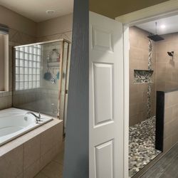 HGT Construction - Left is old, right is new!