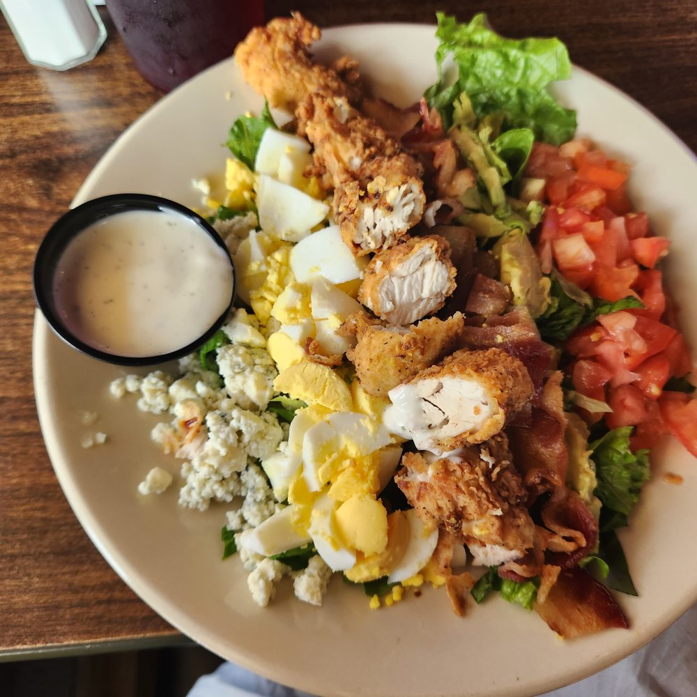 Billy's Grille & Bar - Chicken Cobb Salad - American Near Me - Bryan, Texas Billy's Grille & Bar - Chicken Cobb Salad - American Near Me - Bryan, Texas
