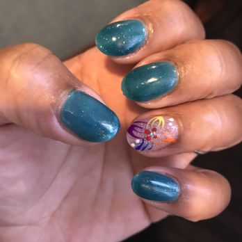 King Nails - Nails done by Lisa. (Acrylic w/ gel polish & design) - Nail Salons Near Me - Washington, DC, District of Columbia