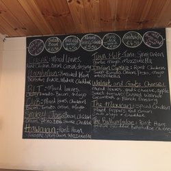 Dave's Deli - Menu board