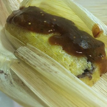 Maria's Mexican Cuisine - bean + jalapeño tamale with spicy salsa - Mexican Near Me - Lexington, Kentucky Maria's Mexican Cuisine - bean + jalapeño tamale with spicy salsa - Mexican Near Me - Lexington, Kentucky